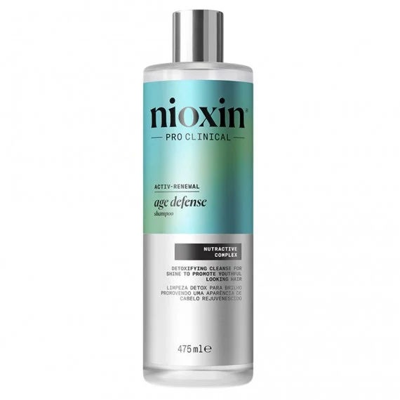 Nioxin Age Defense Detoxing Cleanse Shampoo 475ml - shampoo detossinante anti-age tutti tipi di capelli