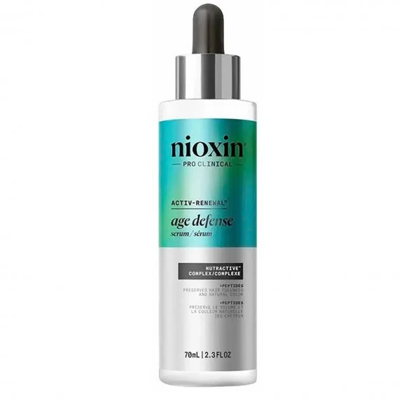 Nioxin Age Defense Serum 70ml - siero anti-assottigliamento anti-age tutti tipi di capello