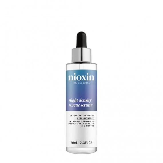 Nioxin Night Density Rescue Serum 70ml - siero densificante notturno capelli fragili deboli