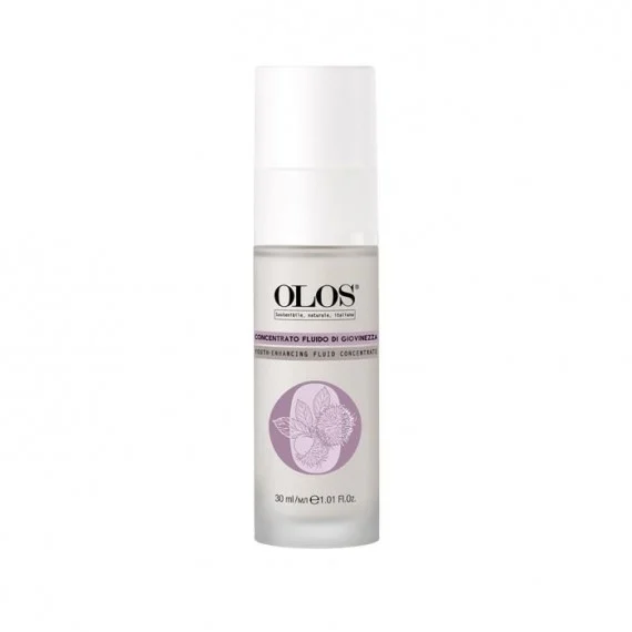 OLOS Concentrato Fluido di Giovinezza 30ml - siero viso anti-rughe levigante tutti tipi di pelle
