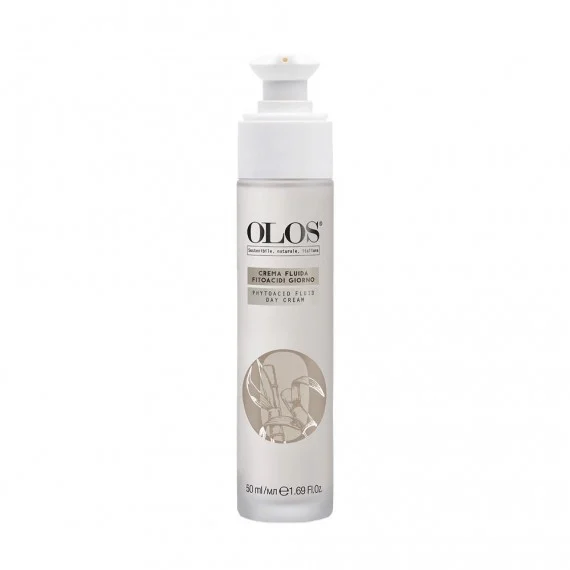 OLOS Crema Fluida Fitoacidi Giorno 50ml - crema viso fluida illuminante uniformante