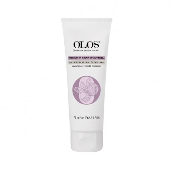OLOS Maschera In Crema Di Giovinezza 75ml - maschera intensiva levigante anti-rughe tutti tipi di pelle