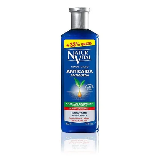 NaturVital Shampoo Anticaduta per Capelli Normali 400ml