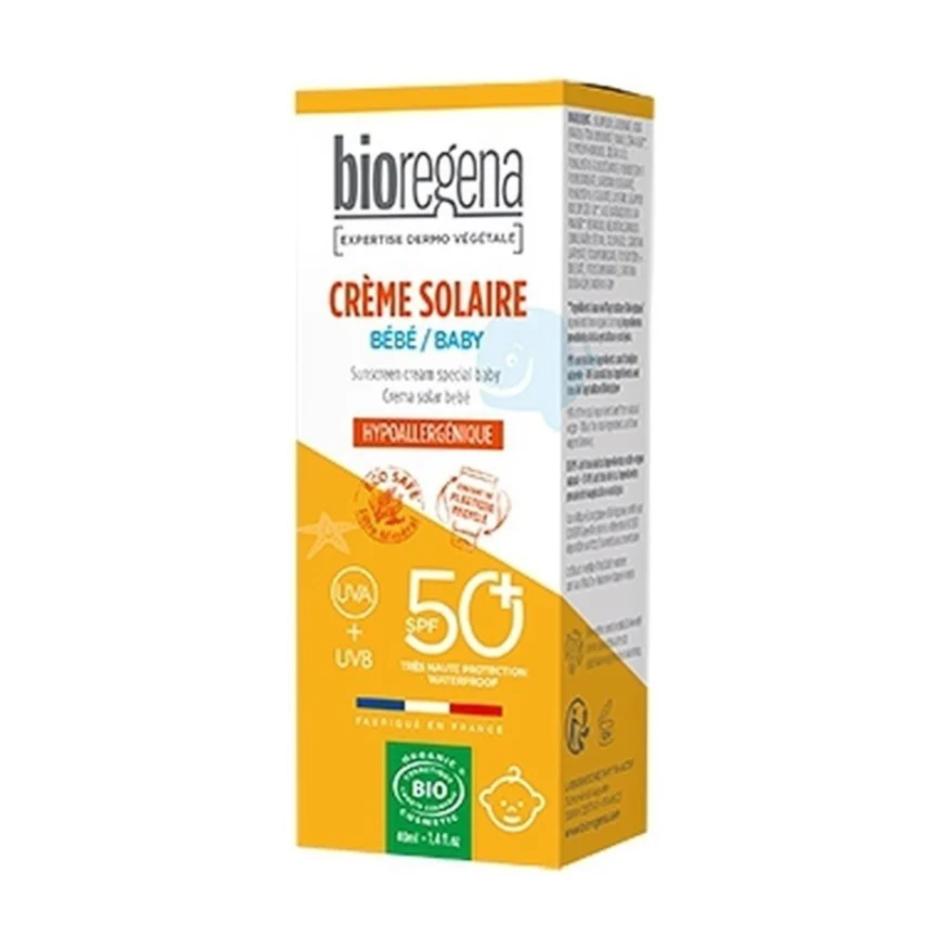 Bioregena Crema Solare Speciale Bebe Spf50+ Bio 40ml