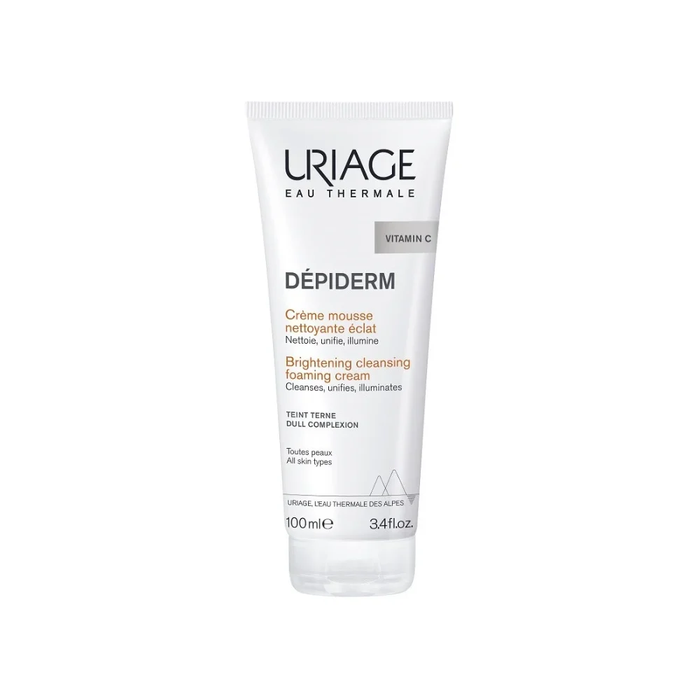 Uriage Dépiderm Schiuma detergente illuminante 100 ml