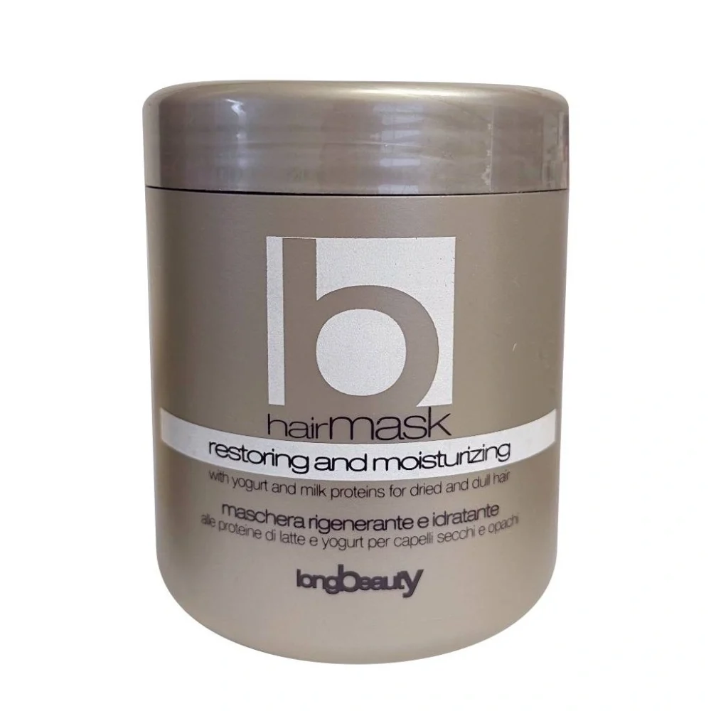 Maschera capelli lunga bellezza proteine del latte 1000 ml