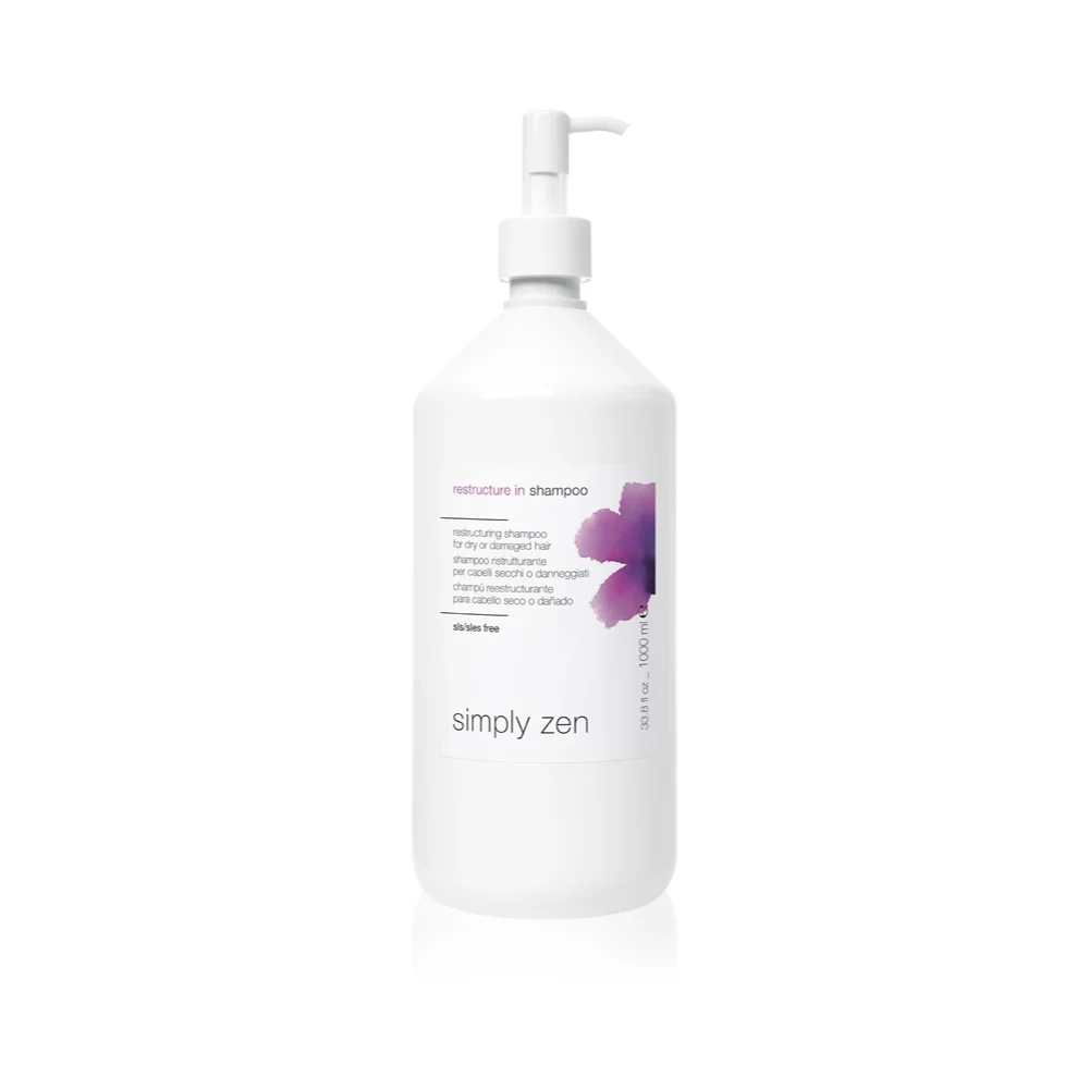 Simply Zen, Restructure In, shampoo per capelli, riparatore, 1000 ml