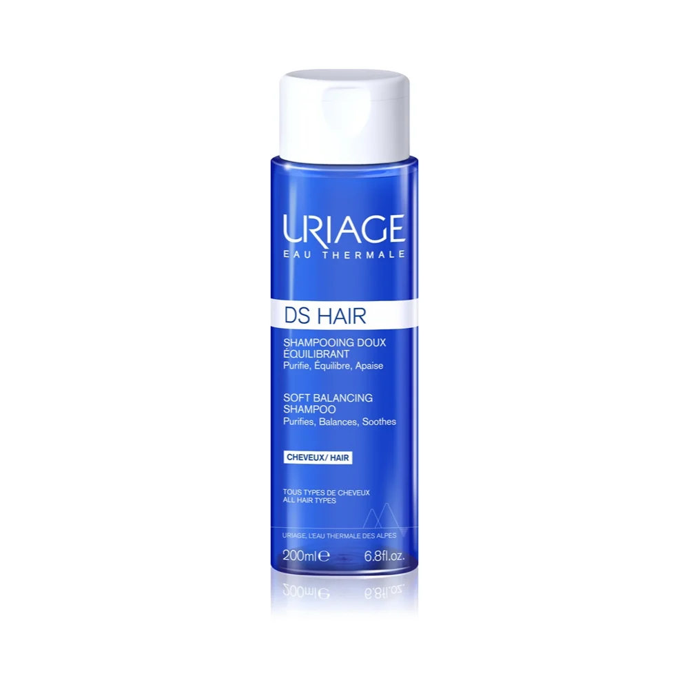 Uriage DS Hair Shampoo Morbido Equilibrante Tutti i Tipi di Capelli 200ml