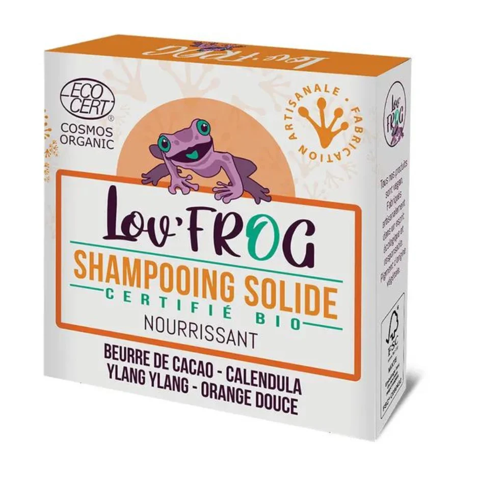 Lov'Frog Shampoo Solido Nutriente Certificato Bio 50g