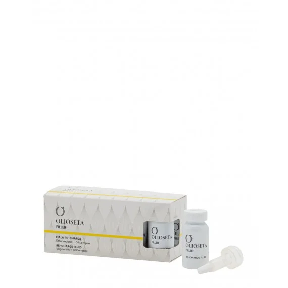 Olioseta Filler Re-Charge Fluid 10x15ml - trattamento in fiale rimpolpante capelli danneggiati