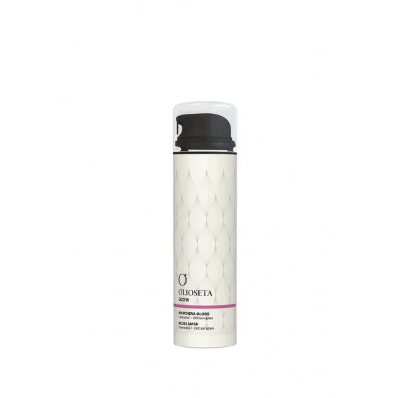 Olioseta Glow Gloss Mask 200ml - maschera illuminante disciplinante tutti capelli