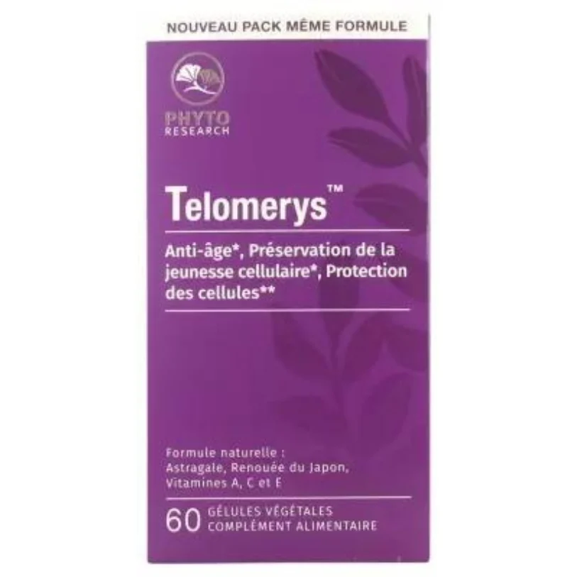 Phyto Research Telomerys Conservazione della Gioventù Cellulare 60 capsule