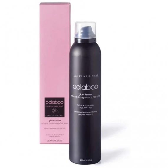 Oolaboo Glam Former Extreme Strong Runway Hair Spray 250ml - lacca spray tenuta estrema tutti capelli