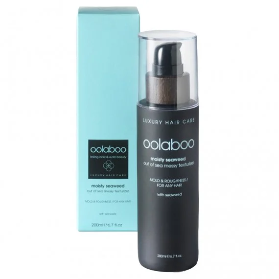 Oolaboo Moisty Seaweed Out of Sea Messy Texturizer 200ml - olio texturizzante leggero tutti tipi di capelli