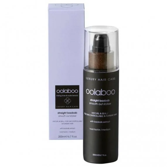Oolaboo Straight Baobab Smooth Out Stylixer 200ml - spray styling termoprotettivo