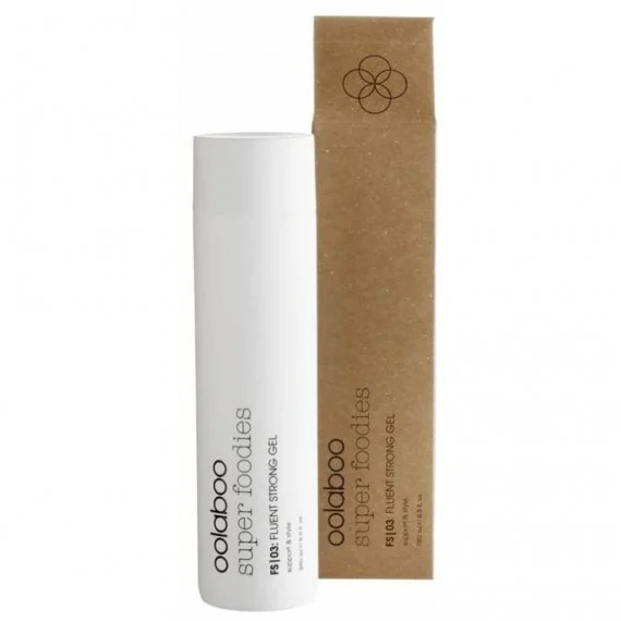 Oolaboo Super Foodies FS|03 Fluent Strong Gel 250ml - gel sytling tenuta forte tutti tipi di capelli