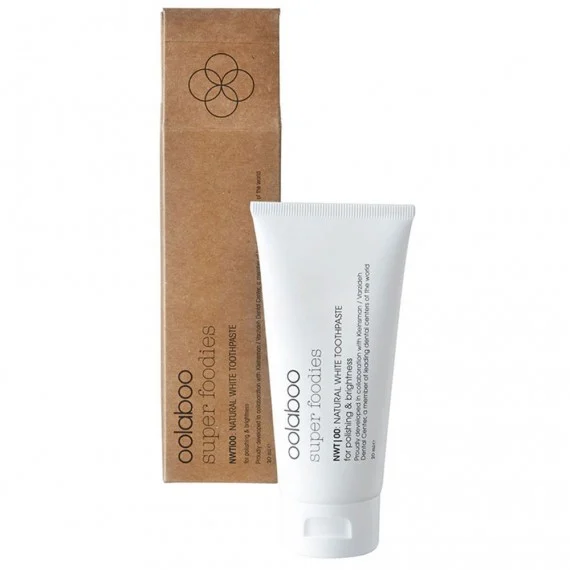 Oolaboo Super Foodies NWT 00 Natural White Toothpaste 20ml - dentifricio sbiancante naturale senza fluoro