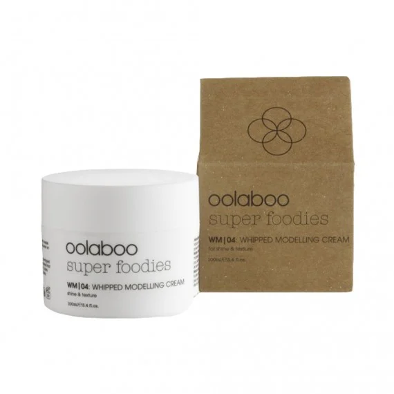 Oolaboo Super Foodies WM|04 Whipped Modelling Cream 100ml - crema modellante texturizzante tutti capelli