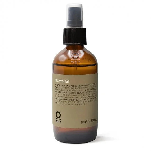 Oway Flowerfall Distillato Anti-Age 160ml - distillato anti-age energizzante cute capelli