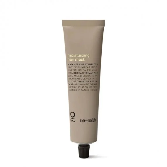 Oway Moisturizing Hair Mask 50ml TRAVEL - maschera idratante capelli spessi secchi aridi