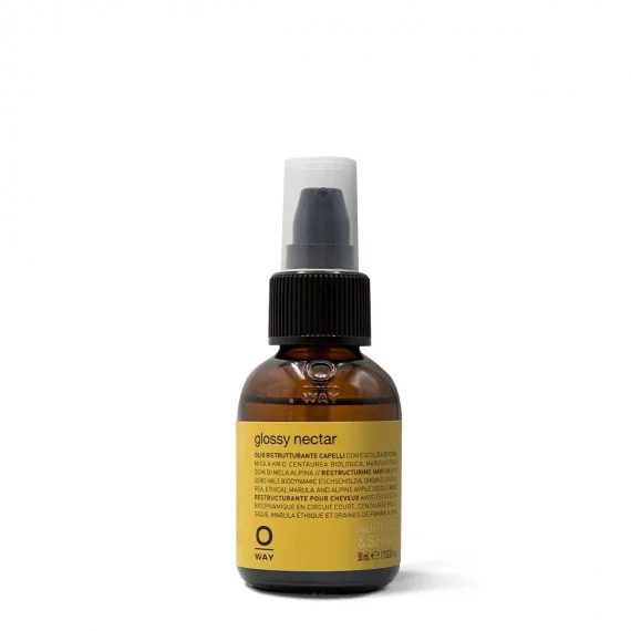 Oway Styling & Finish Glossy Nectar 50ml - olio ristrutturante tutti tipi di capelli
