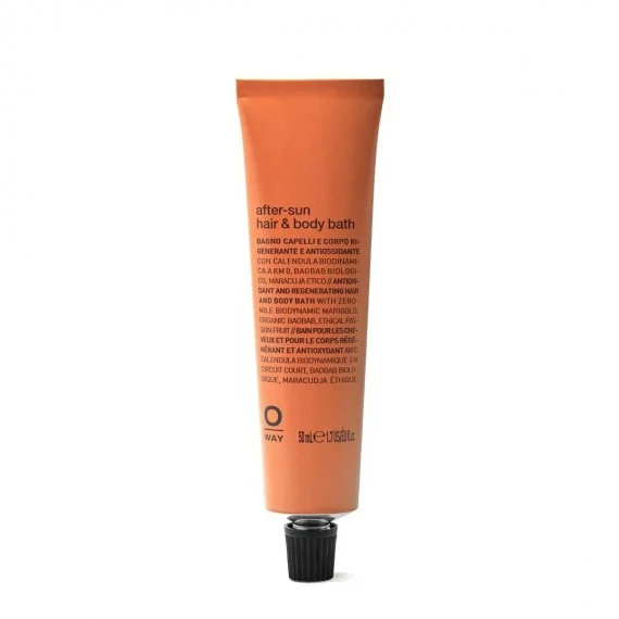 Oway SunWay After-Sun Hair And Body Bath 50ml TRAVEL- doccia/shampoo dopo sole capelli corpo