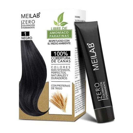 Meilab Zero Pack Colorazione Permanente 1 Nero