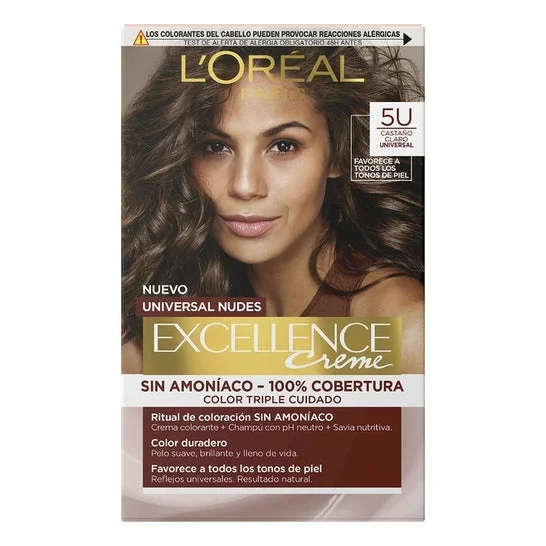 L'Oréal Excellence Creme Universal Nudes 5U Light Brown 1 Unità