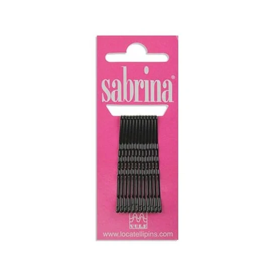 Eurostil Sabrina Clips Nero 48mm 12 Unità