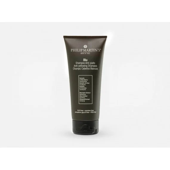 Philip Martin's Blu Shampoo Anti giallo 200ml - shampoo anti-giallo capelli biondi decolorati bianchi