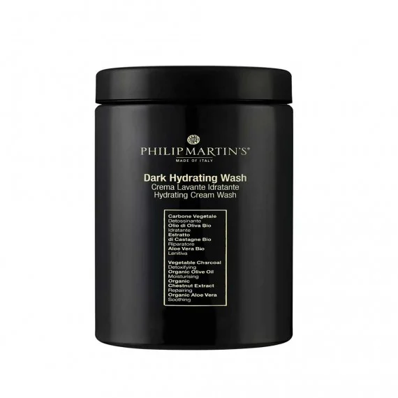 Philip Martin's Dark Hydrating Wash 1000ml - crema detergente idratante uomo capelli/barba