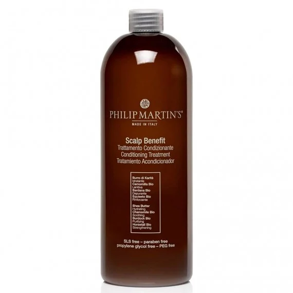 Philip Martin's Scalp Benefit Conditioner 1000ml - balsamo lenitivo cute grassa