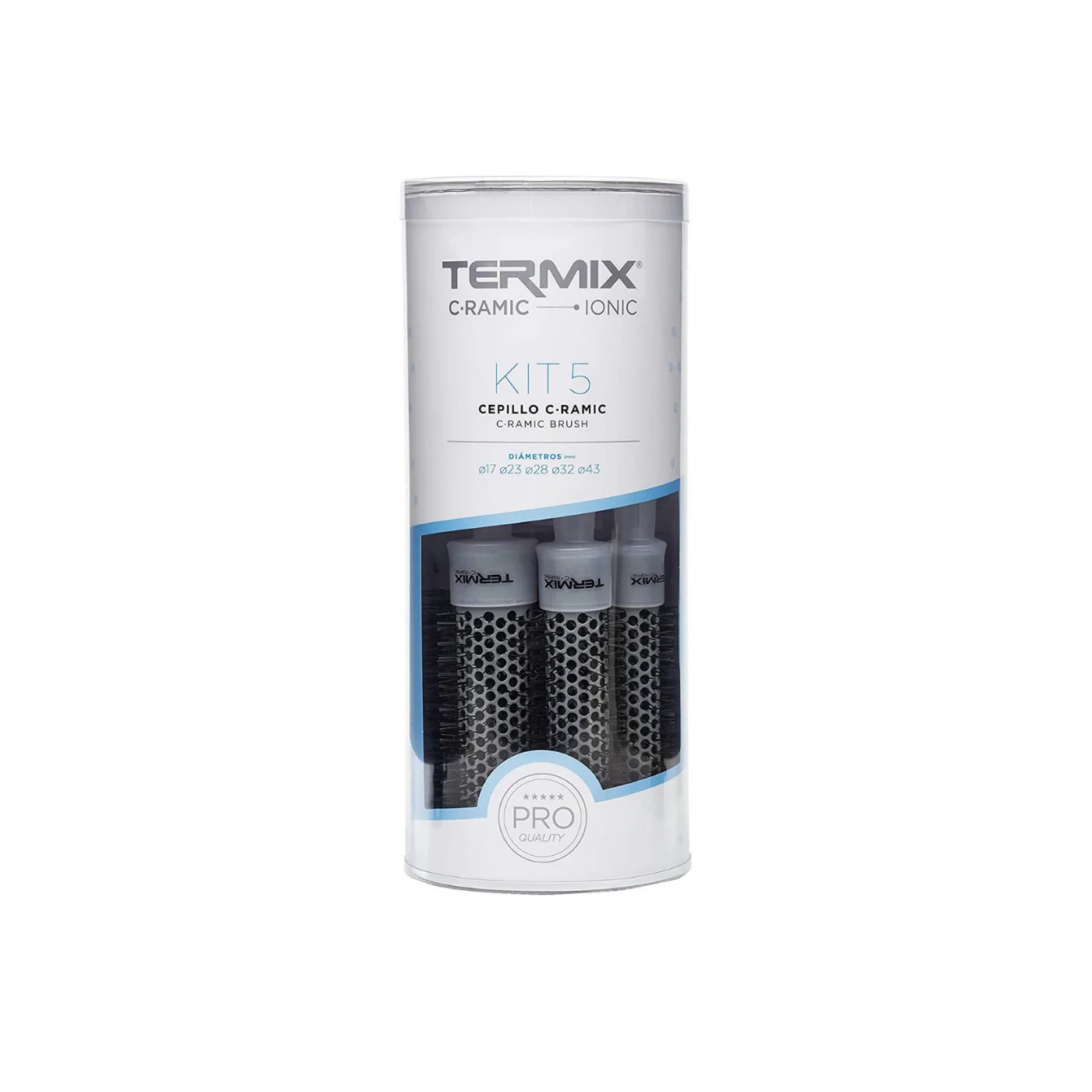 Kit 5 spazzole Termix ceramic ionic