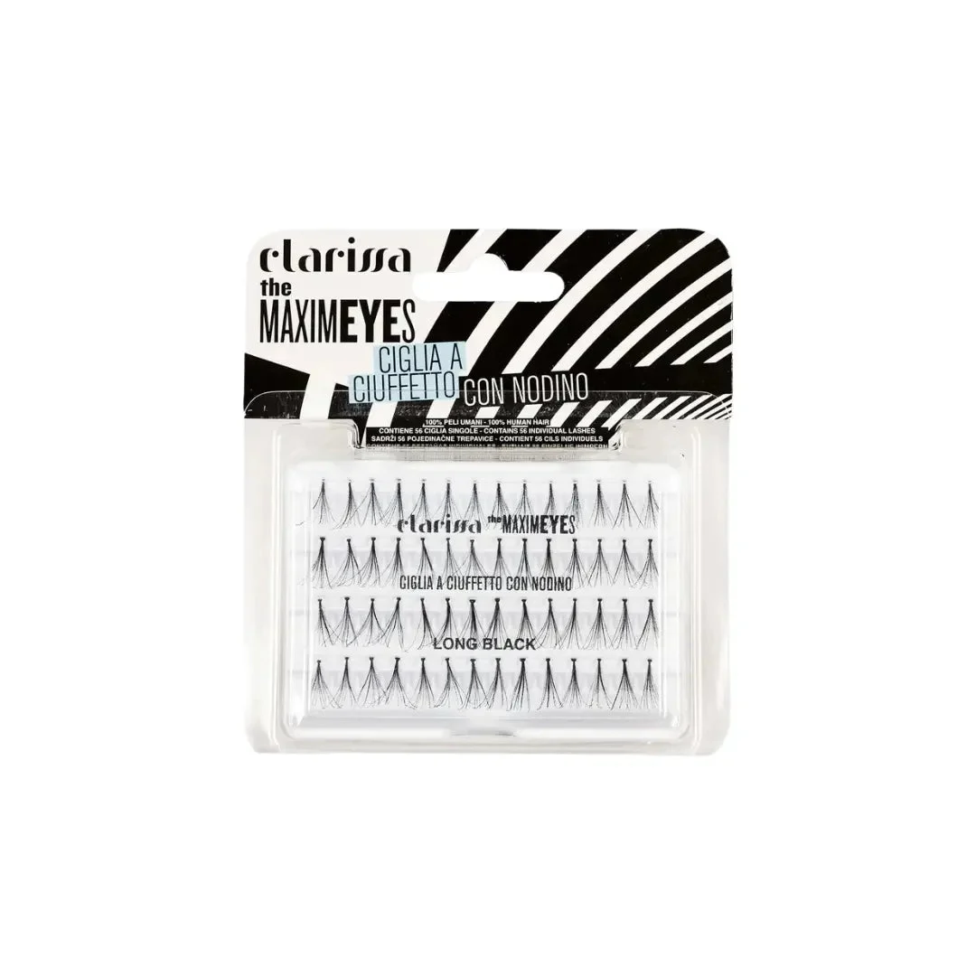 CLARISSA CIGLIA CIUFFETTO MAXIMEYES NERE LONG CC2002