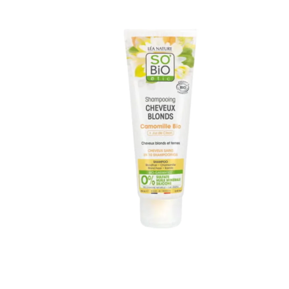 LÉa nature so bio étic Shampoo Bio Camomilla e Succo di Limone 250 ml