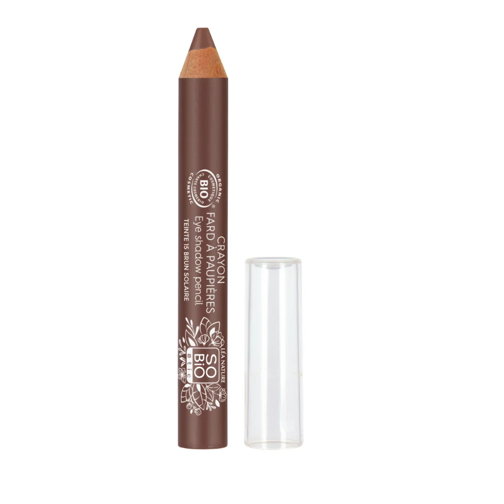 LÉa nature so bio étic Ombretto Jumbo, 15 Brun Solaire (1,90 g)