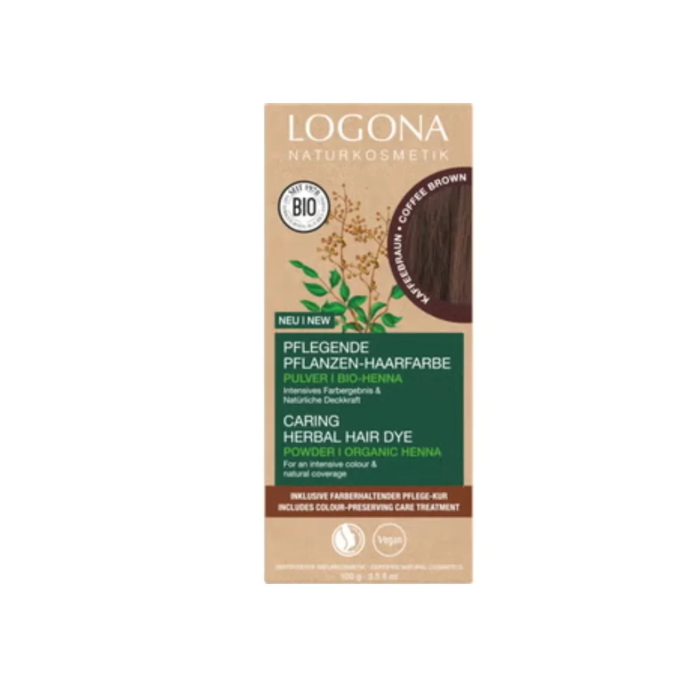 Logona Tinta Vegetale Castano Scuro 090, da 100 g