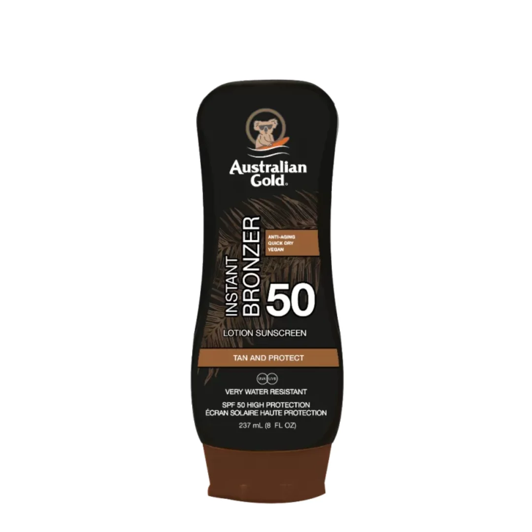 AUSTRALIAN GOLD LOZIONE W/BRONZER SPF50 237ML