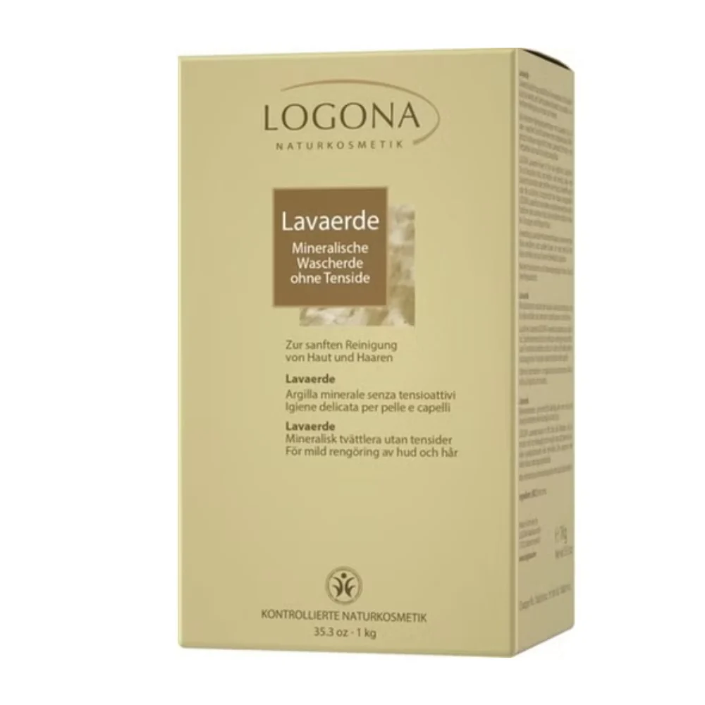 Logona Argilla Minerale In Polvere, 1.000 G