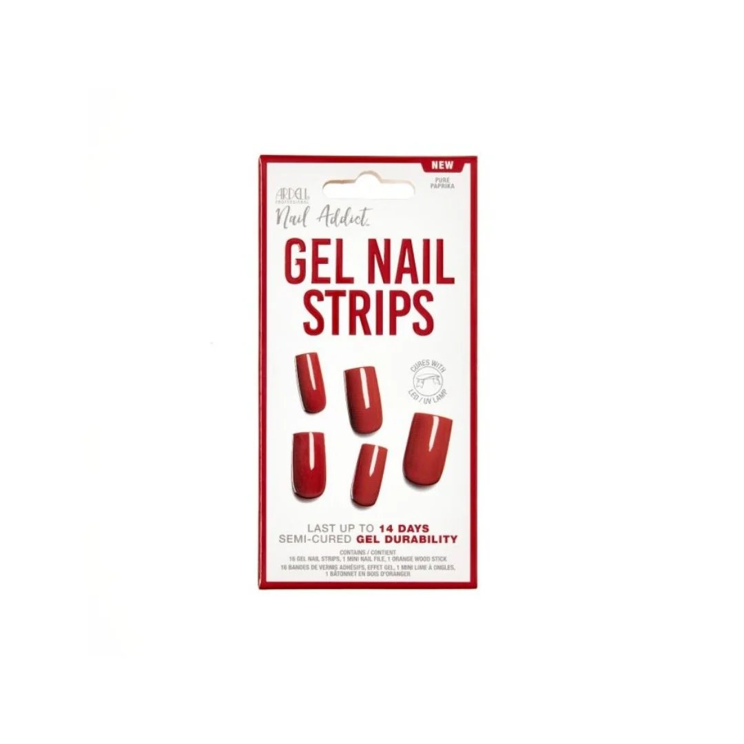 ARDELL GEL NAIL STRIPS PURE PAPRIKA