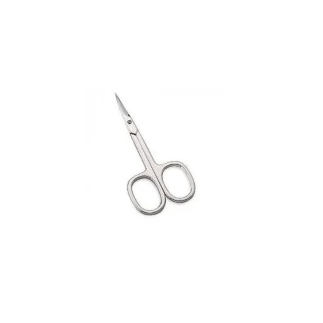 FORBICINA PELLE PUNTA CURVA INOX ES458