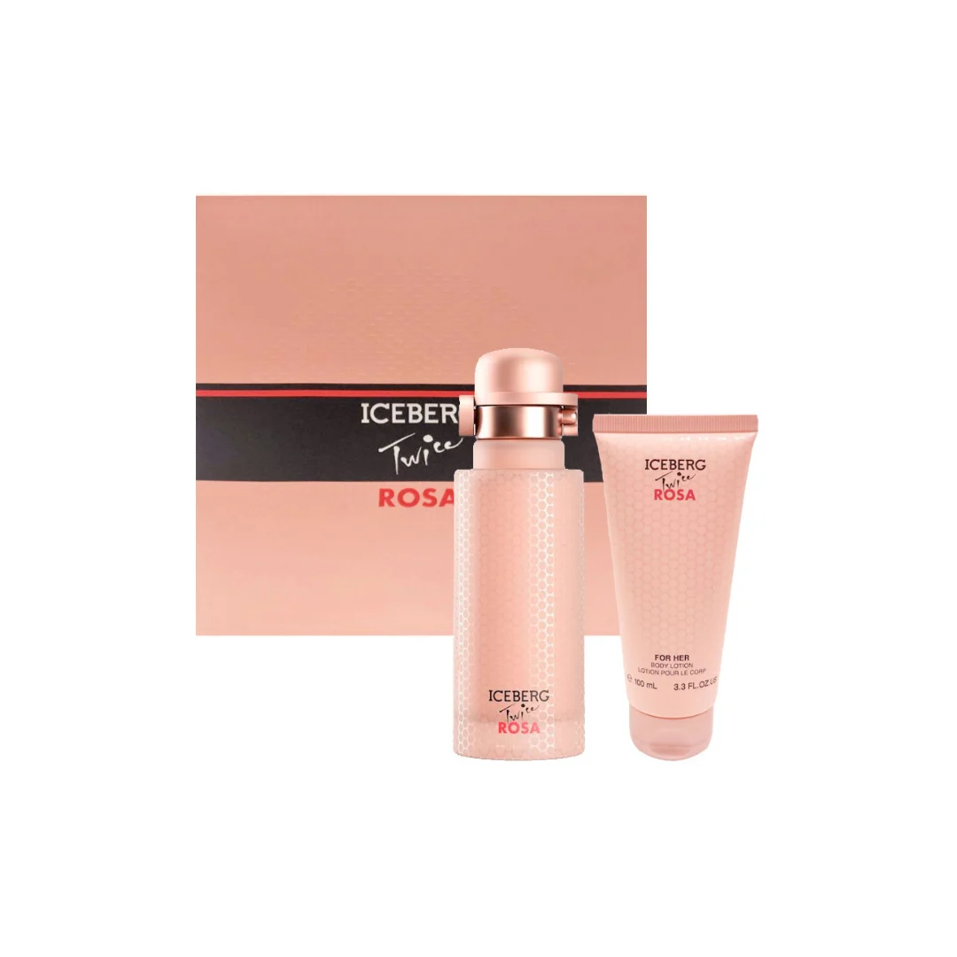CONF. ICEBERG TWICE ROSA FOR HER EDT 125ML + BL 100ML