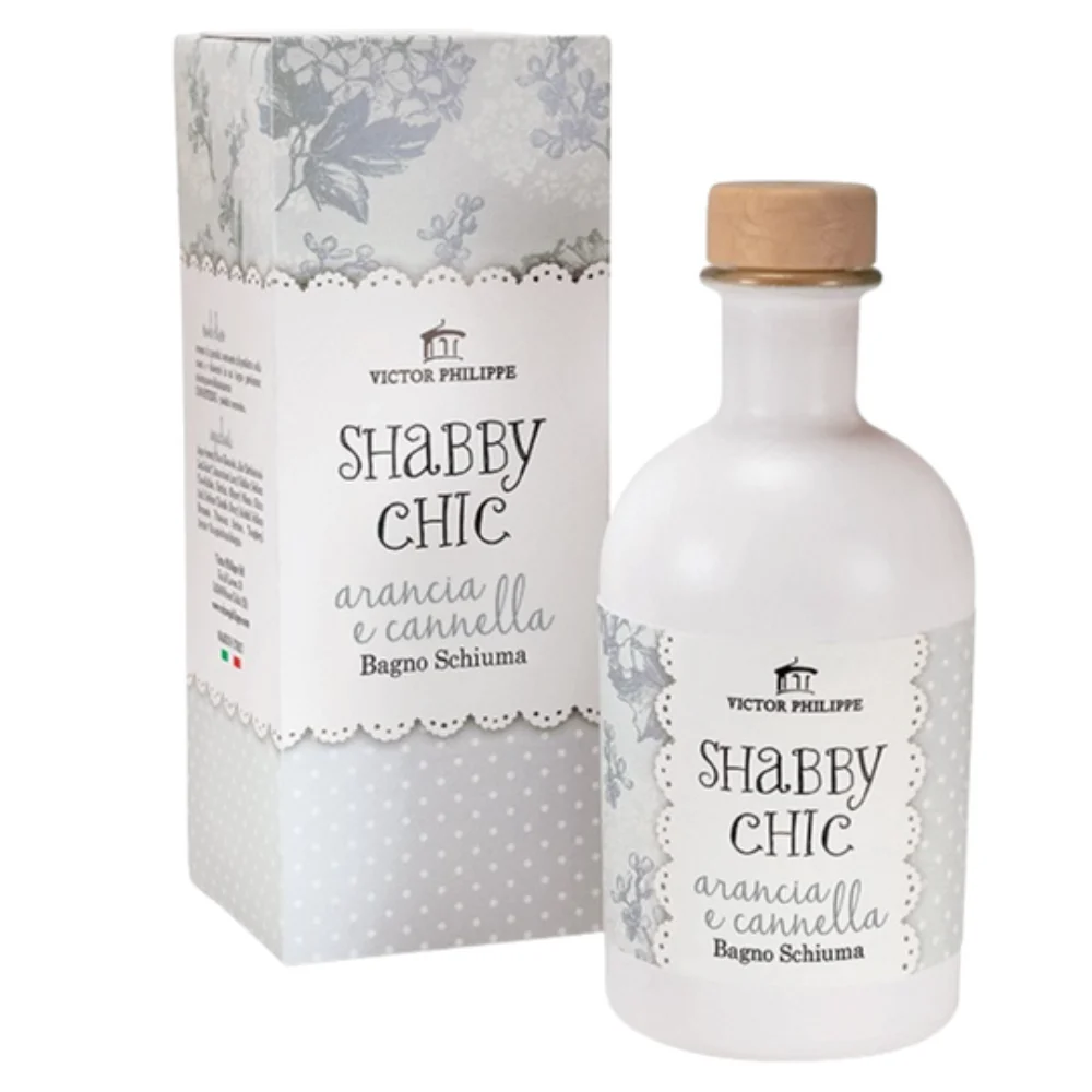 Victor Philippe Shabby Chic Bagno Schiuma Arancia & Cannella, Da 250 Ml