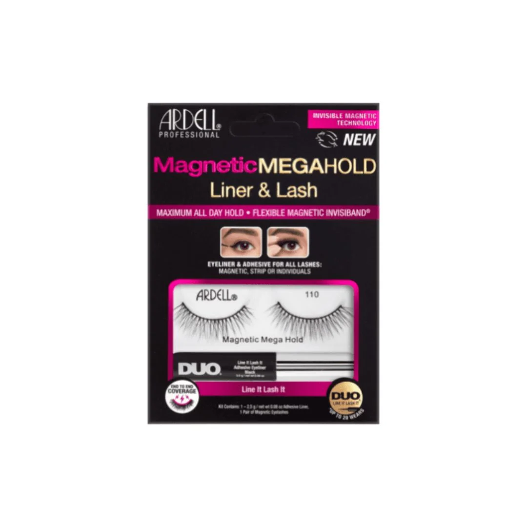 ARDELL MAGNETIC MEGAHOLD LASH & LIQUID LINER 110
