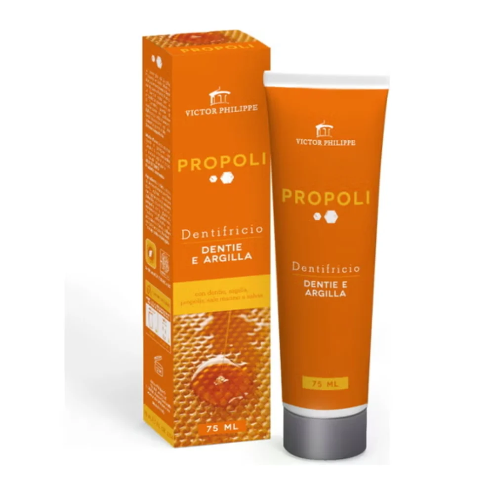 Victor Philippe Dentifricio Dentie, Argilla E Propoli, 75 Ml