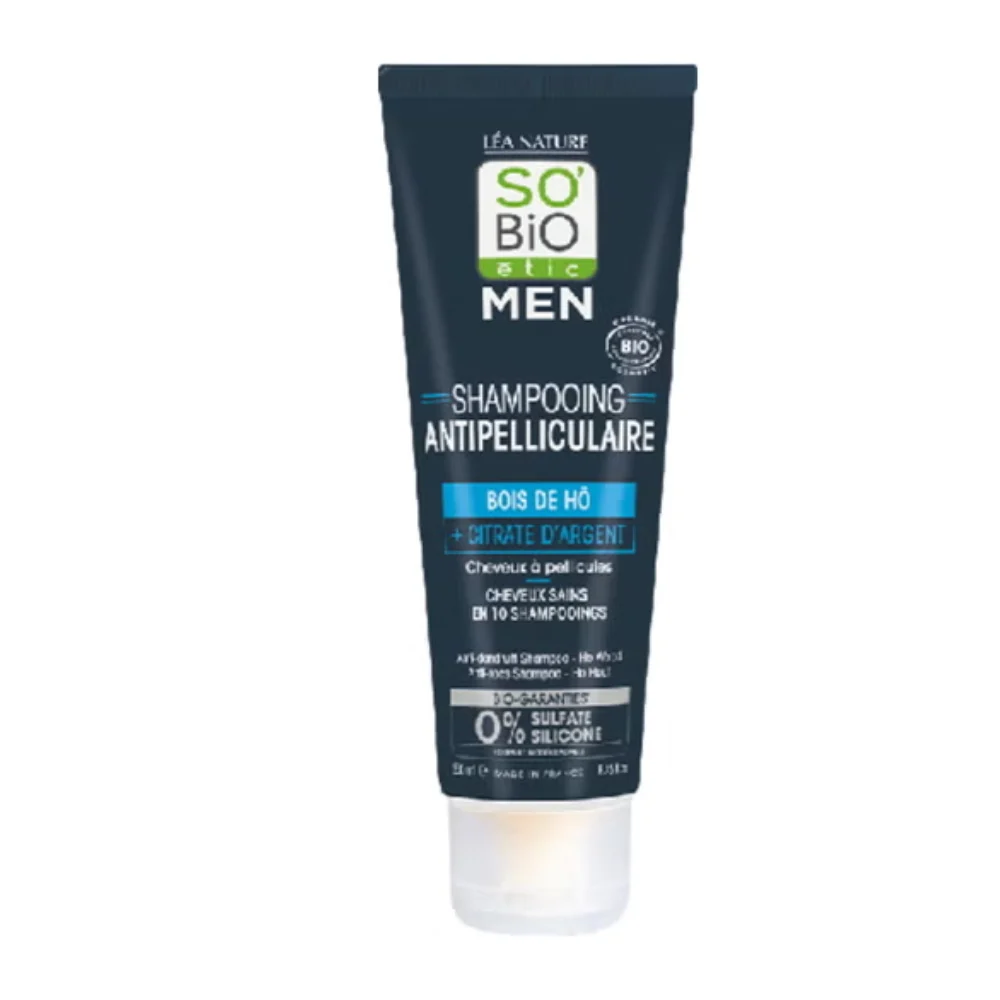 Léa Nature So Bio Étic Shampoo Uomo Antiforfora Alla Canfora, 250 Ml