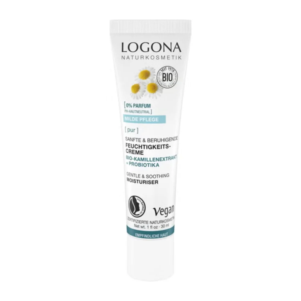 Logona Pur Crema Idratante, 30 Ml