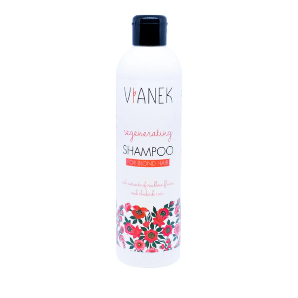 Vianek Rigenerante Shampoo Per Capelli Biondi, 300 Ml