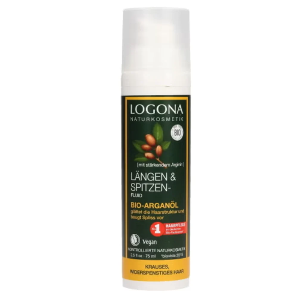 Logona Fluido Brillantezza Bio Argan, Da 75 Ml