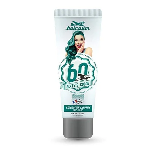 Hairgum Sixty's Color Tinte Capelli Emerald 60ml